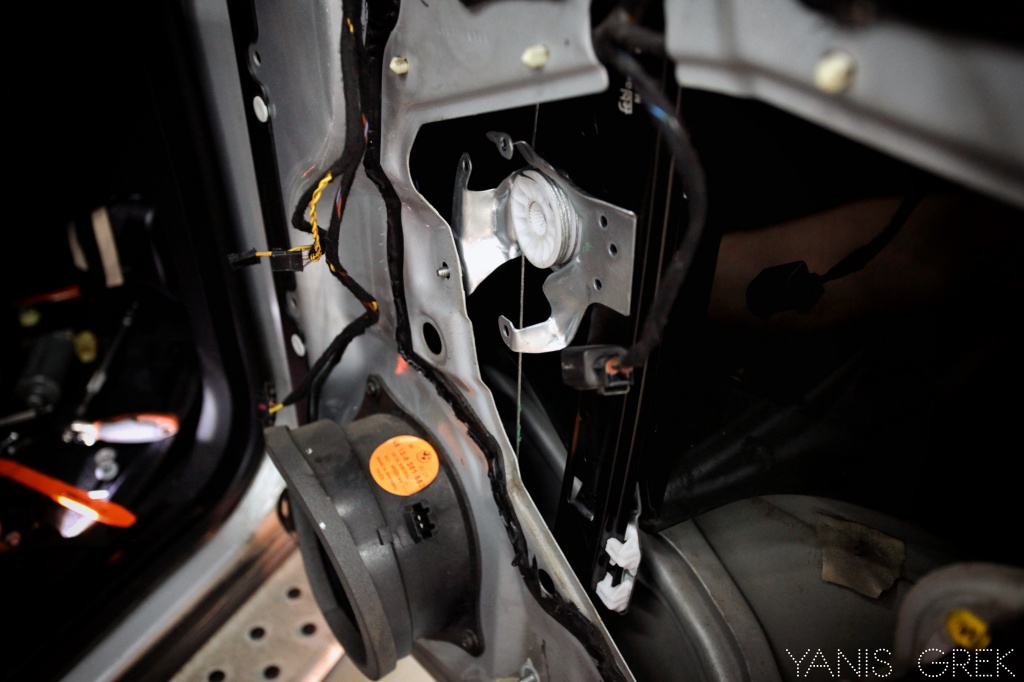 БМВ Е38. Снятие и установка стеклоподъемников. BMW 7-ая серия E38